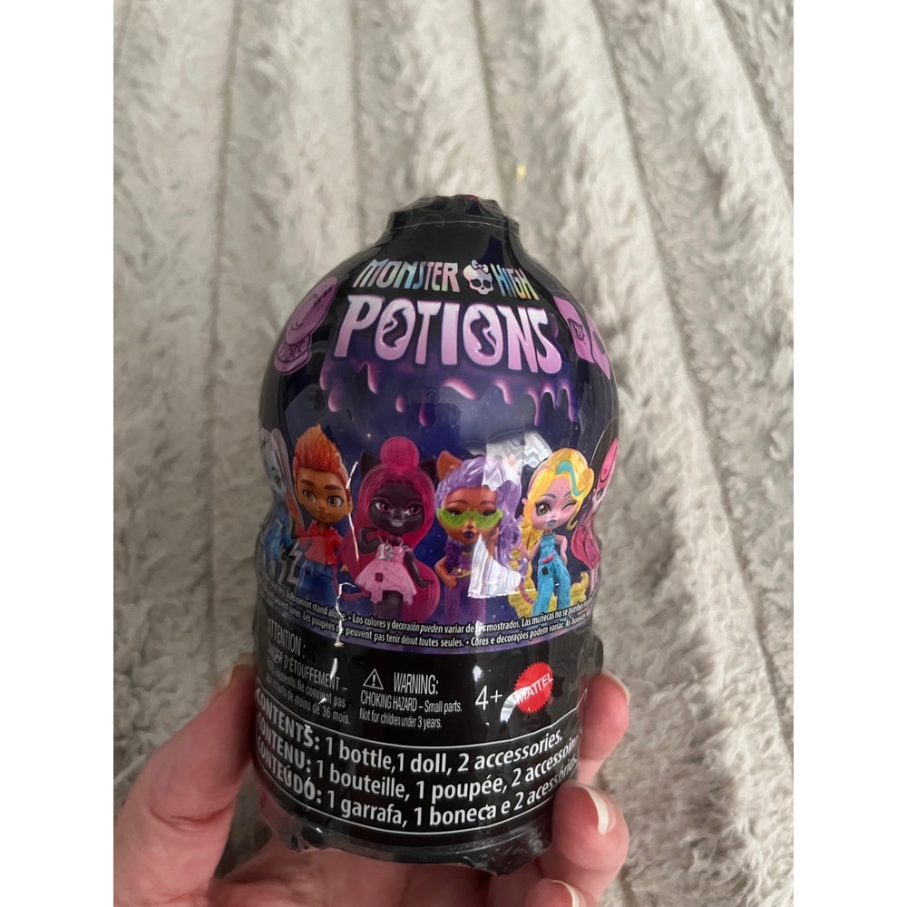 Mattel Monster High Potions Blind Bottle Surprise Doll & Accessories JCX99 NWT